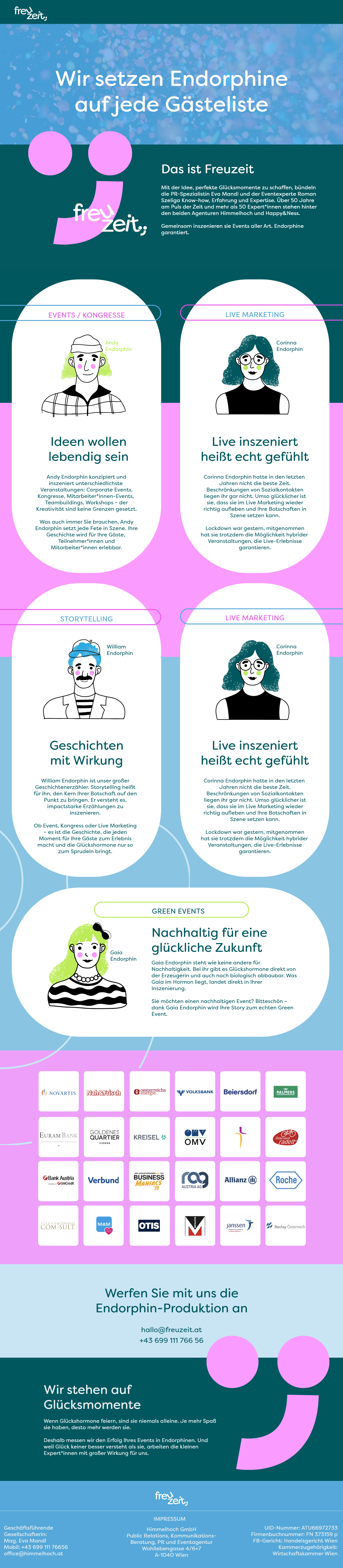 Freuzeit – Wir setzen Endorphine auf jede Gästeliste